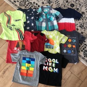 4T summer t-shirt bundle